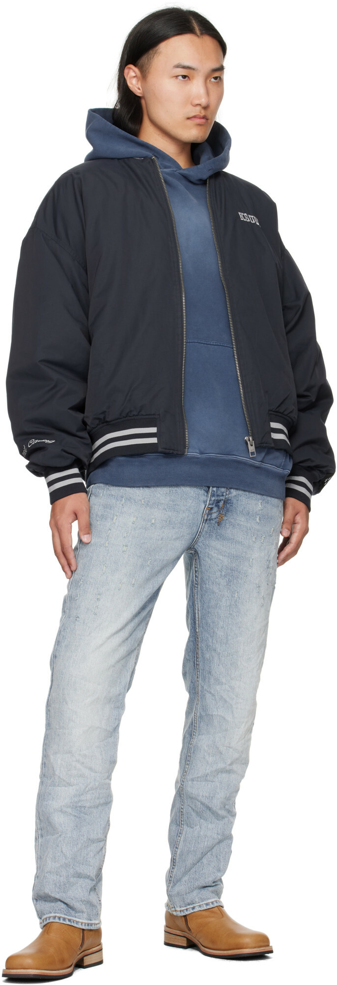 Ksubi Navy MA-1 Bomber Jacket