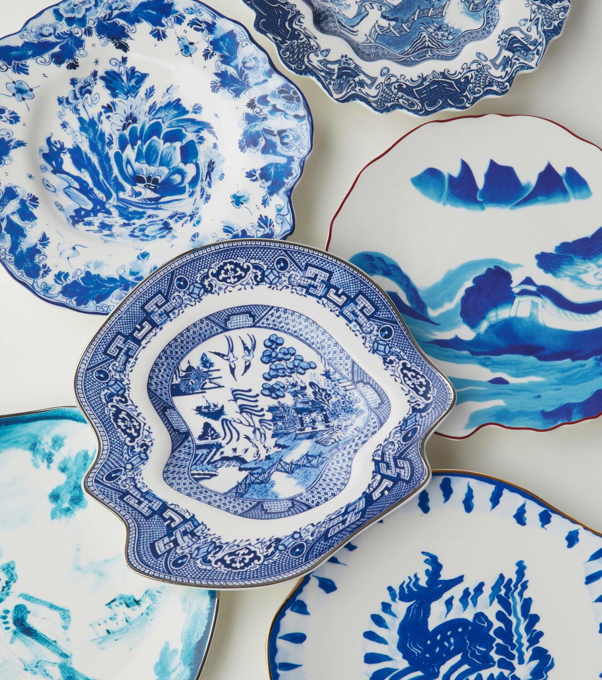 Seletti x Diesel Living Classics on Acid dessert plate