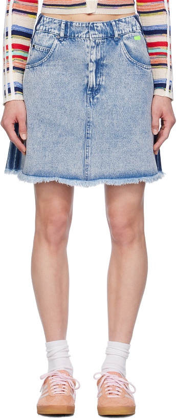 Photo: adidas Originals Blue KSENIASCHNAIDER Edition Denim Miniskirt