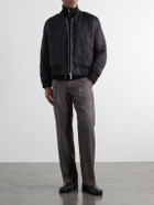 Our Legacy - Reversible Padded Coated-Twill Bomber Jacket - Brown