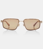 Brunello Cucinelli Jarama rectangular sunglasses