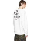 Y-3 White Signature Sweatshirt