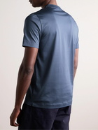 Canali - Cotton-Jersey T-Shirt - Blue