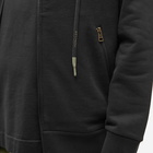 Moncler Men's Zip Hoody in Black