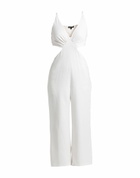 Maje Womens Jumpsuit Ivory