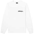 Stussy Long Sleeve Italic Tee