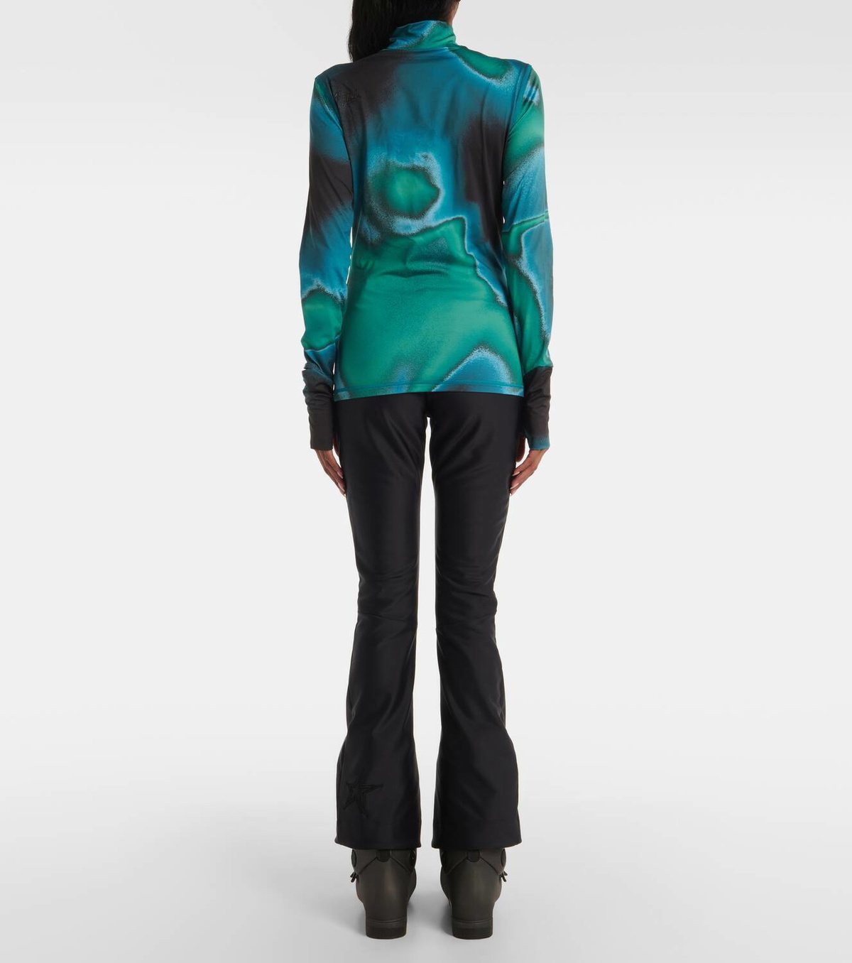 Aztech Mountain Next to Skin printed ski top