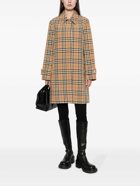 BURBERRY - Check Motif Raincoat