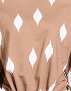 Shoe Womens Sweatshirt Camel