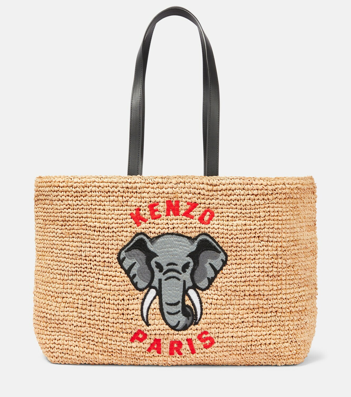 Kenzo Large raffia tote bag Kenzo