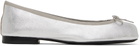 rag & bone Silver Joey Ballerina Flats