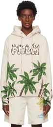 Palm Angels Off-White Palms&Skulls Hoodie