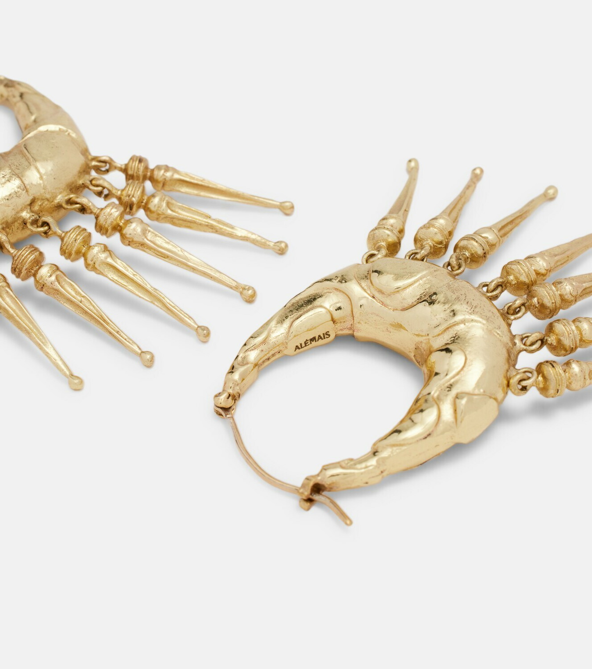 Alémais Le Jardin Spike hood earrings