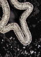 Rebecca Vallance Lyra Embellished Sequin Gown Black