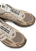 Adidas X Wales Bonner Adistar Cushion Panelled Mesh Sneakers Brown