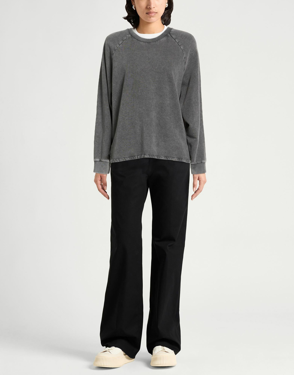 Crossley Womens Sweatshirt Charcoal