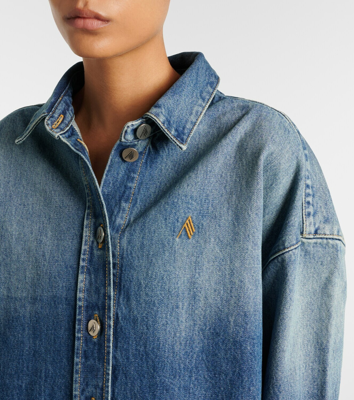 The Attico Denim shirt
