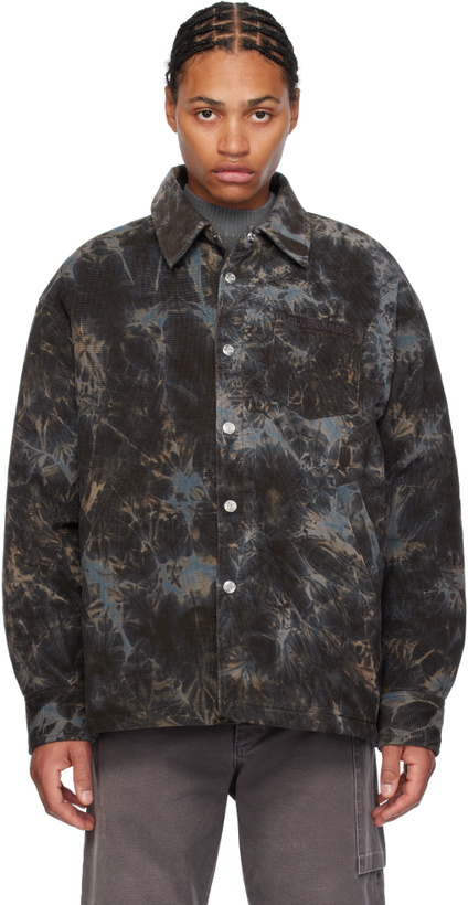 Photo: BLUEMARBLE Brown Padded Overshirt