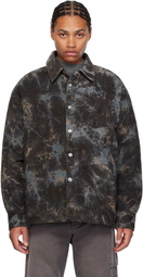 BLUEMARBLE Brown Padded Overshirt