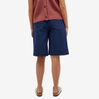 A Kind of Guise Women's Diellza Denim Shorts in Raw Riviera Denim