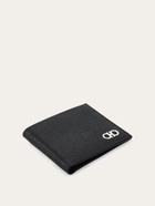 Ferragamo Mens Gancini wallet in Black