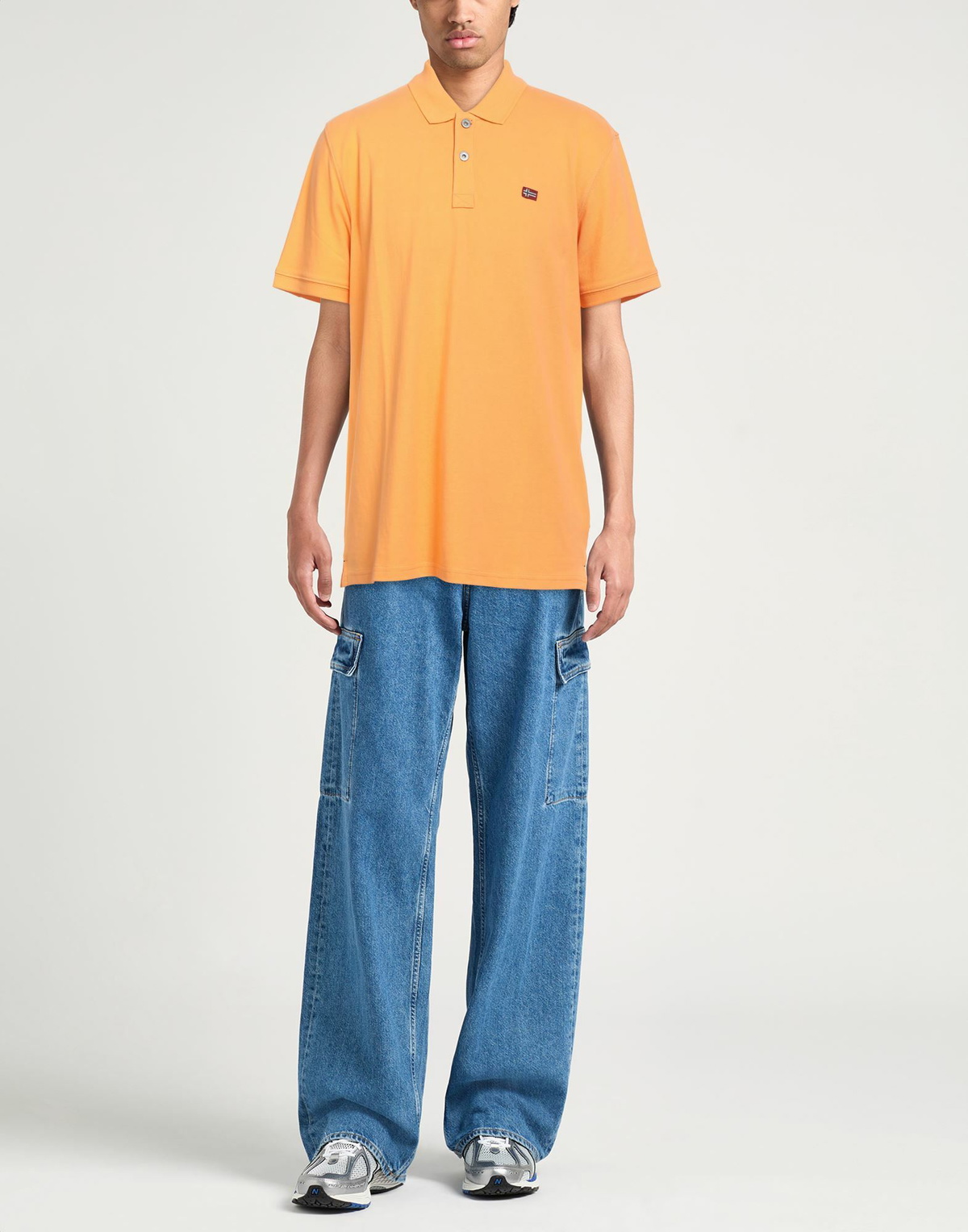 Napapijri Mens Polo shirt Apricot