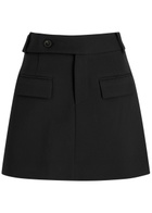 Odd Muse Ultimate Muse Crepe Mini Skirt Black