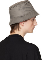 Rick Owens Gray Champion Edition Gillian Bucket Hat