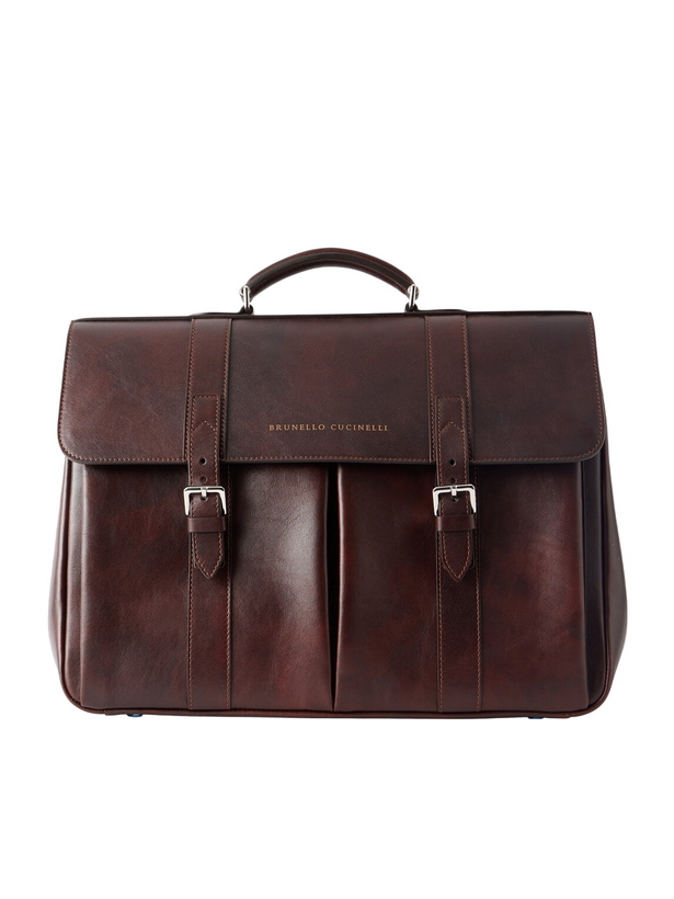 Photo: Brunello Cucinelli - Leather Briefcase