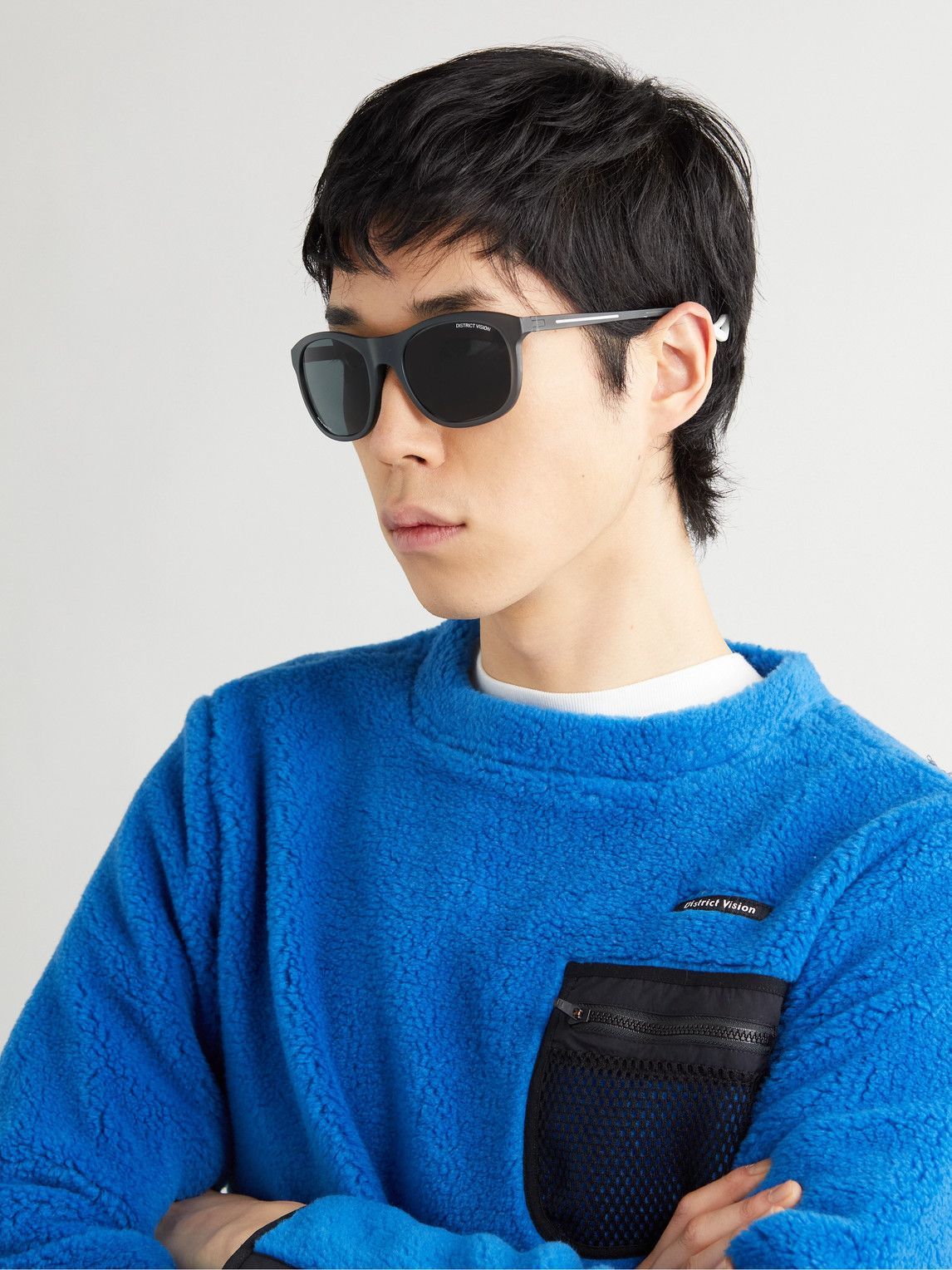 DISTRICT VISION - And Wander Nako Multisport D-Frame Acetate