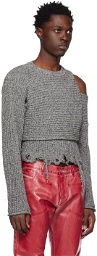 Ottolinger Gray Wrap Sweater