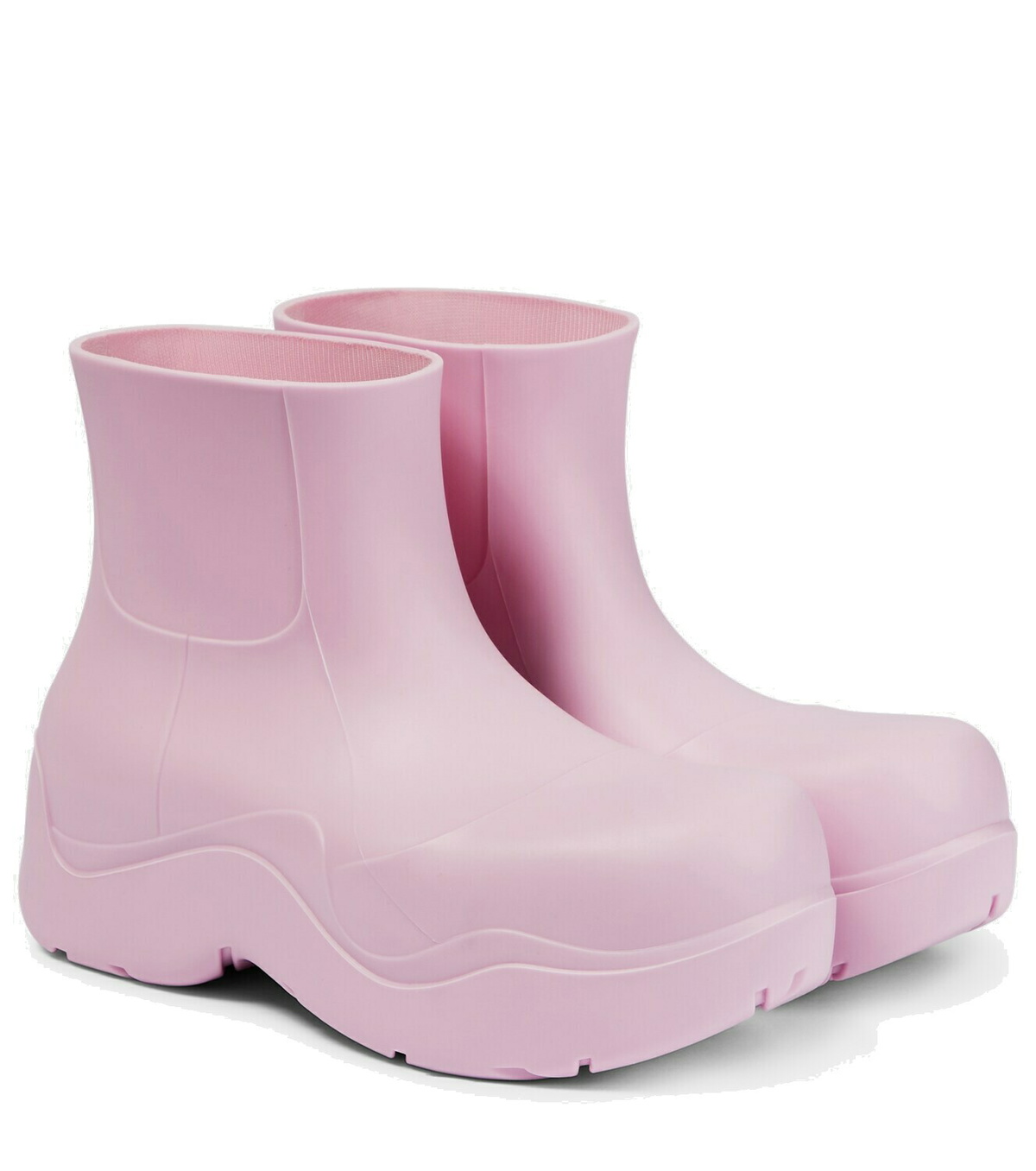 Bottega Puddle rubber ankle boots Bottega