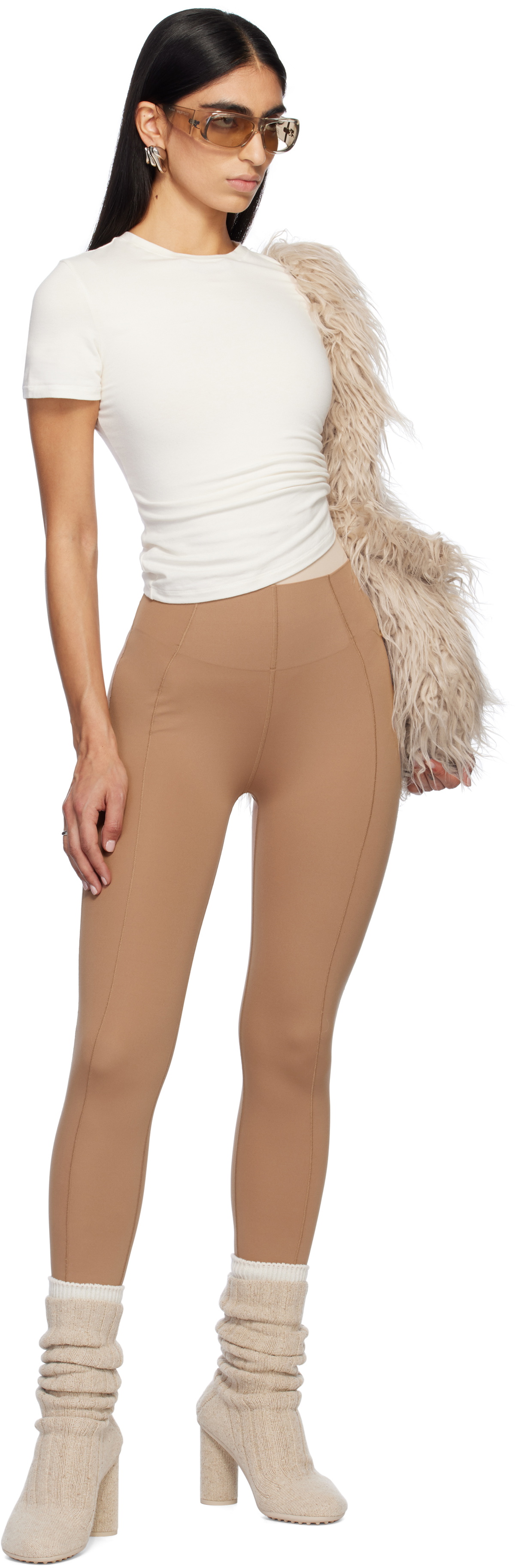 SKIMS SSENSE Exclusive The North Face Edition Active Sport Leggings