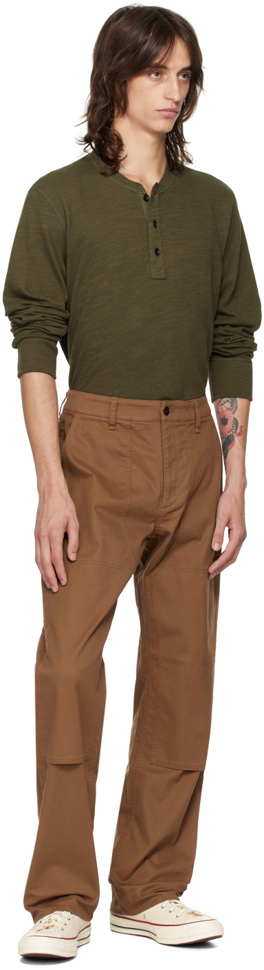 rag & bone Brown Fit 4 Trousers