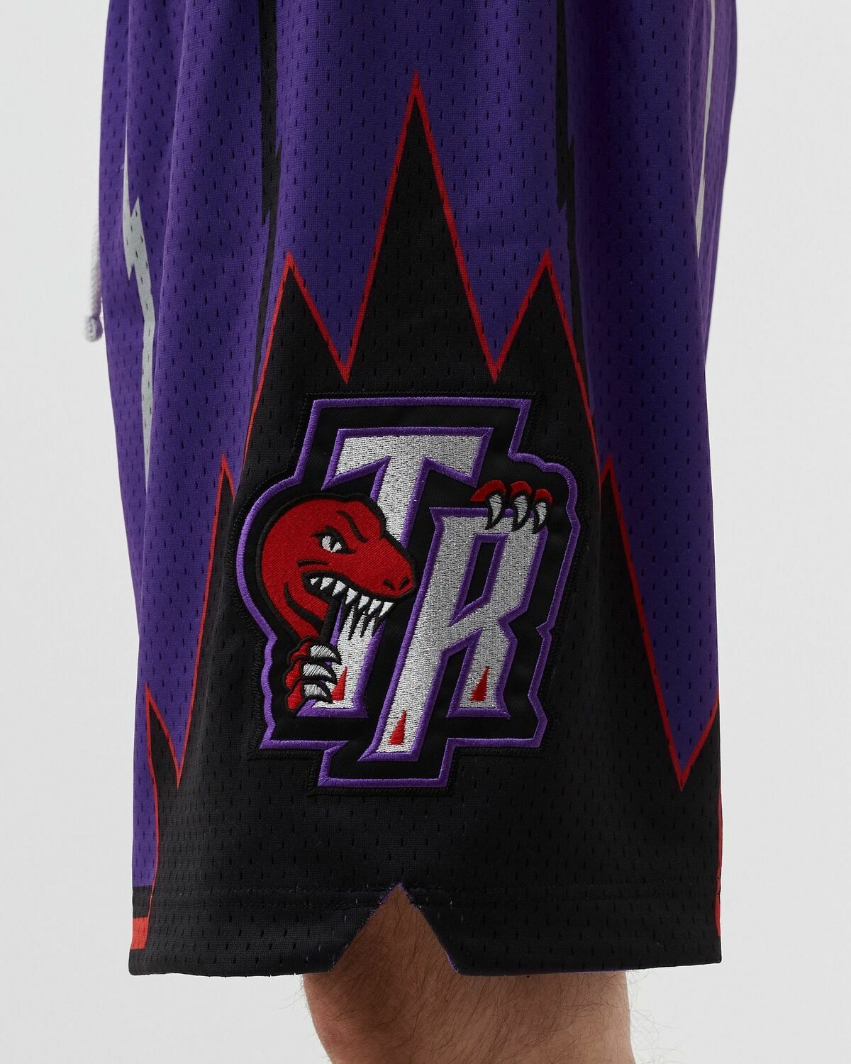 Mitchell & Ness Nba Authentic Shorts Toronto Raptors Road 1998 99 Purple - Mens - Sport & Team Shorts