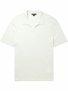 James Perse - Ribbed Linen-Blend Polo Shirt - Green