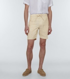 Frescobol Carioca - Felipe linen and cotton shorts