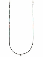 Mikia - Silver Multi-Stone Beaded Sunglasses Chain