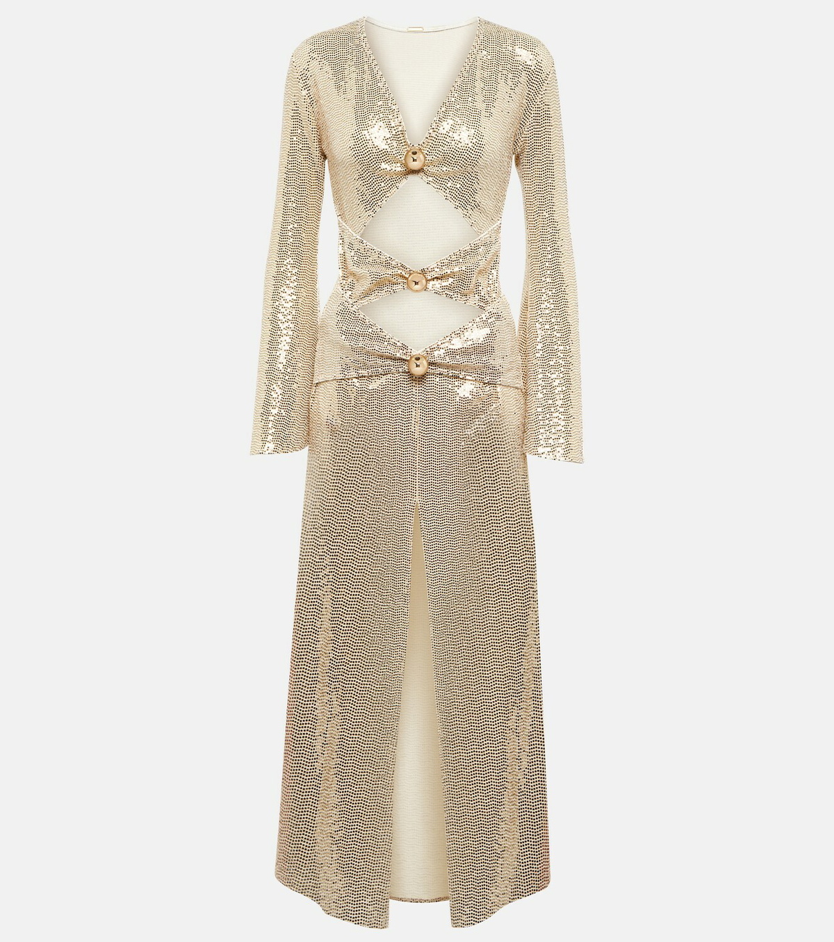 Dodo Bar Or Fergie cutout jersey maxi dress