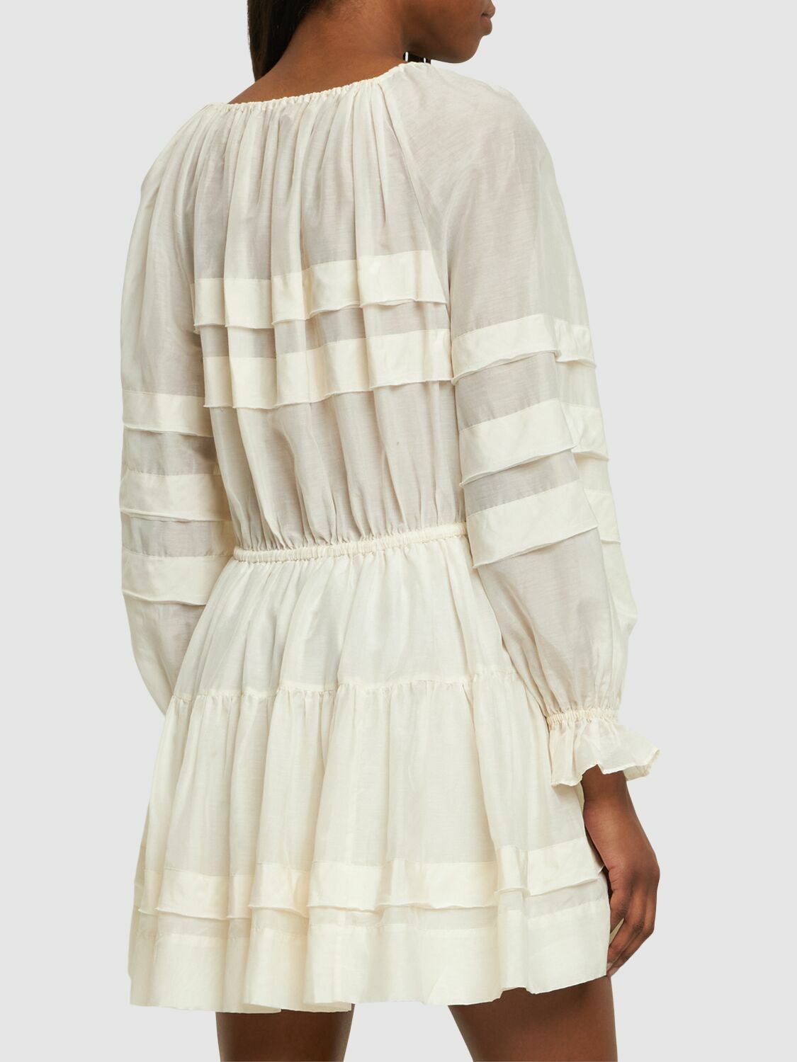 ULLA JOHNSON - Polly Cotton & Silk Mini Dress Ulla Johnson
