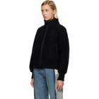 Canada Goose Black 'Black Label' Sierra Fleece Bomber Jacket