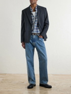 Aimé Leon Dore - Checked Cotton Shirt - Blue