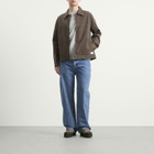 Norse Projects Men's Arresskov Compact Cotton Shirt Jacket in Delicioso Brown