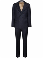 BRUNELLO CUCINELLI - Wool Double Breasted Suit