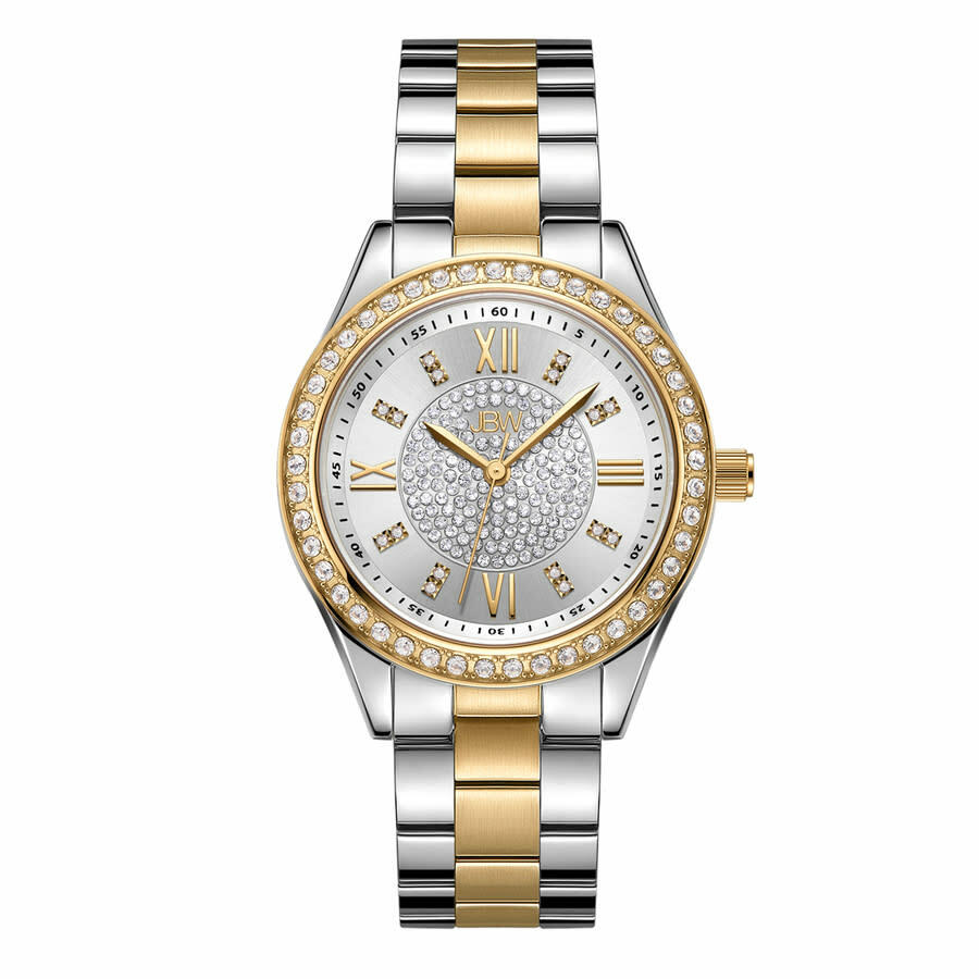 JBW Mondrian 34 Silver-tone Dial Ladies Watch J6388C