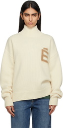 Études Off-White Recycled Wool Turtleneck