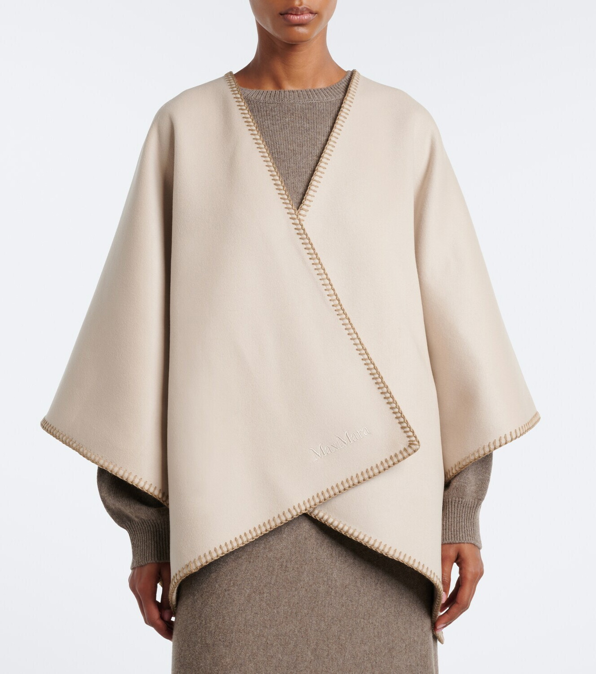 Max Mara Virgin wool cape