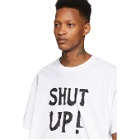 VETEMENTS White Shut Up T-Shirt