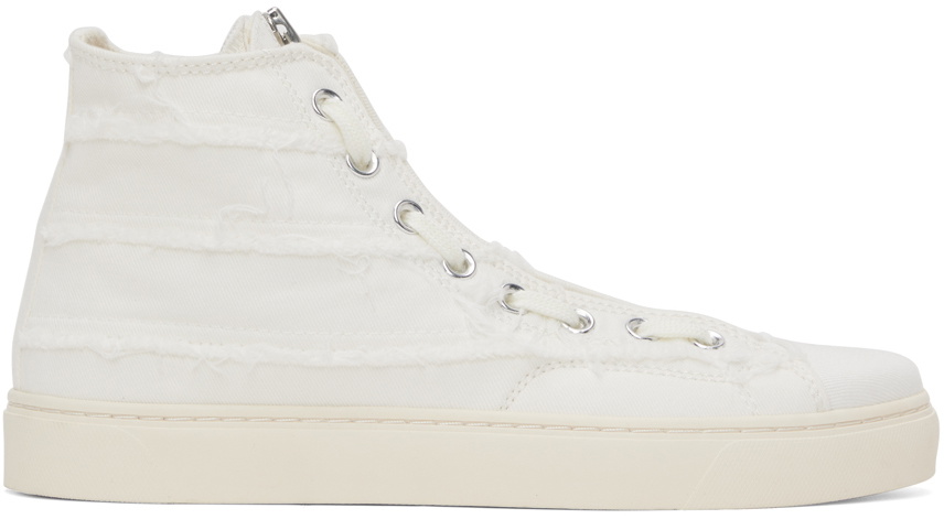 Undercoverism White Distressed Sneakers