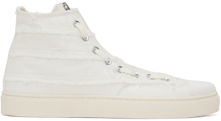 Photo: Undercoverism White Distressed Sneakers